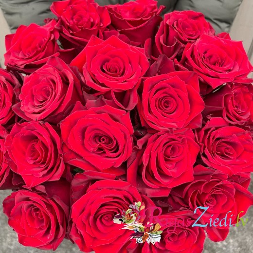 Букет красных роз