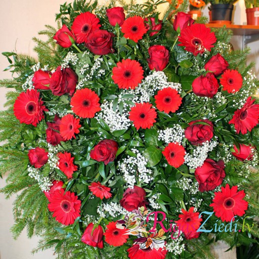 Funeral wreath