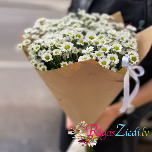 Bouquet of chrysanthemums Santini