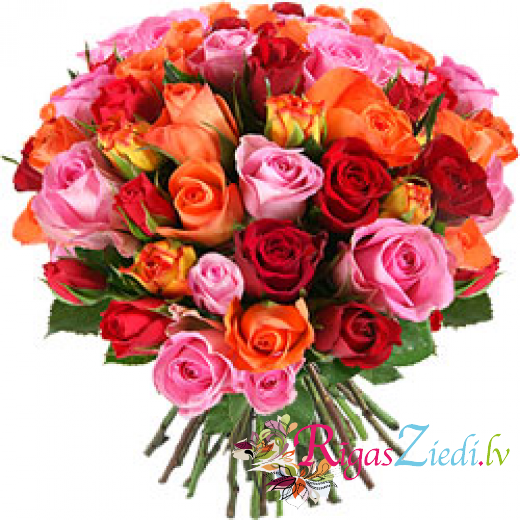 Rose bouquet Colorful