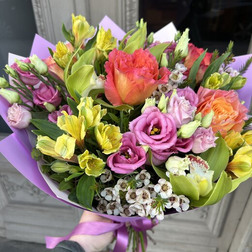 Ziedu pu&scaron;ķis Wild Spirit &mdash; skats no sāna