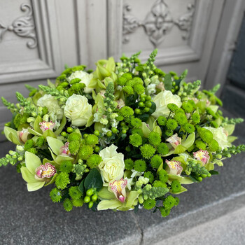 Ziedu grozs zaļ&scaron;