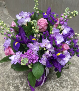  Purple bouquet