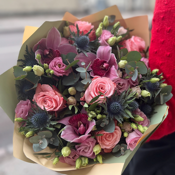 Romantic bouquet of flowers