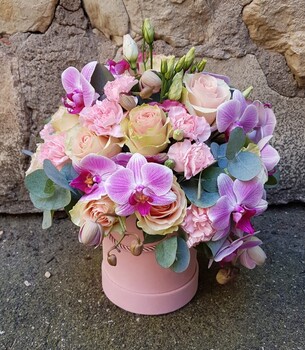 Ziedu kastīte Romantika