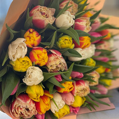 51 пионовидный тюльпан