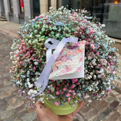 Flower box "Cotton candy"
